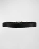 Image 2 of 3: Givenchy Voyou Leather Belt