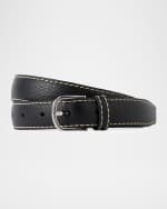 Image 1 of 5: Toteme Slim Trouser Leather Belt