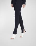 Image 2 of 6: Ferragamo Era Leather Stiletto Mule Sandals