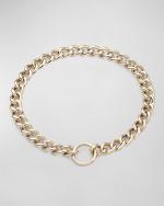 18K Rose Gold Catene Heavy Chain Necklace with Loop, image 5 of 5