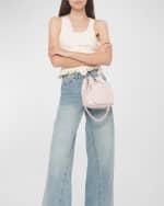 Image 3 of 6: MZ WALLACE Crosby Quilted Nylon Bucket Bag