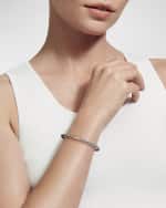 Image 2 of 4: David Yurman Cable Bracelet in Silver with 18K Gold, 4mm