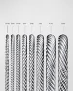 Image 4 of 4: David Yurman Cable Bracelet with Diamonds and 14K Gold in Silver, 5mm