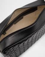Image 5 of 6: Bottega Veneta Men's Intrecciato Medium Crossbody Bag