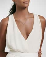 Image 2 of 3: David Yurman Cable Collectibles Heart Pendant Necklace in Silver with 18K Gold, 8.5mm, 17-18"L