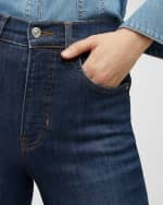 Image 5 of 5: Veronica Beard Carly Kick Flare Ankle Jeans