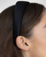 Image 2 of 2: Jennifer Behr Kate Padded Satin Headband