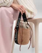 Image 3 of 6: Chloe x Mifuko Woody Small Basket Bag