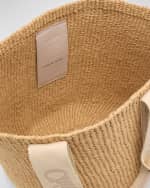 Image 5 of 6: Chloe x Mifuko Woody Large Basket Bag