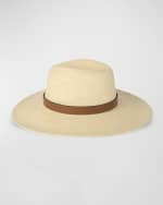 Image 3 of 4: Michael Kors Karlie Straw Fedora
