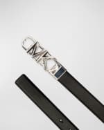 Image 3 of 3: Michael Kors Reversible Logo Leather Belt