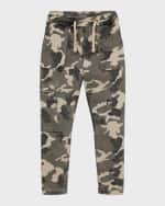 Image 1 of 2: DL1961 Boy's Jackson Camouflage-Print Joggers, Size 2-7