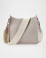 Image 1 of 5: Gigi New York Elle Pebble Leather Crossbody Bag