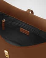 Image 5 of 5: DeMellier Tokyo Midi Leather Shoulder Bag