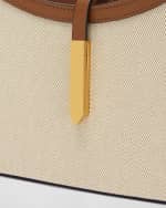 Image 3 of 5: DeMellier Tokyo Leather Shoulder Bag