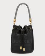Image 7 of 7: Marc Jacobs The Leather Bucket Bag