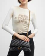 Image 3 of 6: Balenciaga Crush Medium Quilted Bag