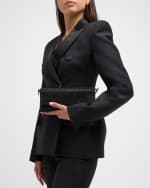 Image 2 of 6: Benedetta Bruzziches Vittissima La Grande Crystal Crossbody Bag