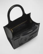 Image 5 of 6: Dolce&Gabbana DG Logo Leather Top-Handle Bag