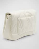 Image 4 of 6: Alexander McQueen Seal Padded Leather Crossbody Bag