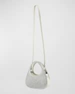 Image 3 of 4: Coperni Swipe Micro Crystal-Embellished Shoulder Bag