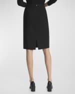 Image 3 of 5: Lafayette 148 New York Knee-Length Pencil Skirt