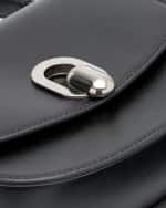Image 4 of 4: Savette Tondo Mini Leather Top-Handle Bag