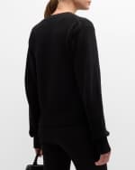 Image 5 of 6: Moncler Cashmere Cable-Knit Crewneck