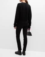 Image 4 of 6: Moncler Cashmere Cable-Knit Crewneck