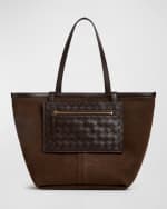 Image 1 of 4: Bottega Veneta Medium Flip Flap Bag