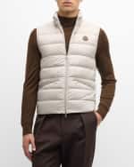 Image 4 of 6: Moncler Men's Treompan Quilted Zip Vest