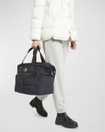 Image 3 of 6: Moncler Kid's Quilted Diaper Bag