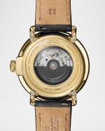 Image 2 of 4: Shinola Men's Runwell Automatic Leather Strap Watch, 45mm