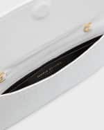 Image 5 of 6: Maria Oliver Belen Crocodile Clutch Bag