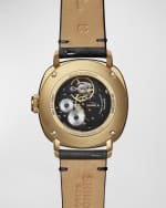 Image 2 of 4: Shinola Men's Mechanic Leather-Strap Watch, 39mm