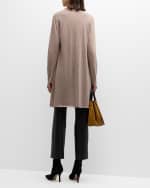 Image 4 of 6: Neiman Marcus Cashmere Collection Cashmere Superfine Duster