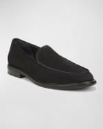 Image 2 of 5: Vince Men's Grant Suede Moc-Toe Loafers