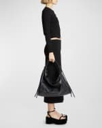 Image 3 of 4: Proenza Schouler Large Drawstring Leather Shoulder Bag