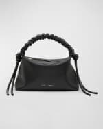 Image 1 of 6: Proenza Schouler Mini Drawstring Leather Top-Handle Bag