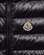 Image 6 of 6: Moncler Kid's Ghany Quilted Puffer Down Vest, Size 8-14