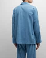 Image 4 of 6: Derek Rose Men's Kelburn 34 Long Pajama Set