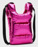 Image 4 of 6: Moncler Legere Small Crossbody Puffer Bag