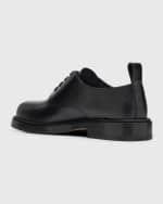 Image 2 of 5: Bottega Veneta Men's Strut Leather Derby Shoes