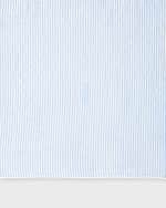 Image 3 of 5: Kassatex Seersucker King Duvet Cover