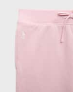 Image 3 of 3: Ralph Lauren Childrenswear Girl's Pony Embroidered Leggings, Size S-XL