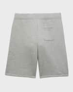 Image 2 of 3: Ralph Lauren Childrenswear Kid's Embroidered Pony Fleece Shorts, Size S-XL