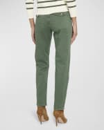 Image 4 of 6: Veronica Beard Arya Straight-Leg Cargo Jeans