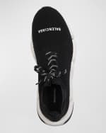 Image 3 of 3: Balenciaga Men's Speed 2.0 Lace-Up Knit Runner Sneakers
