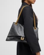 Image 2 of 6: Balenciaga Crush Large Chain Bag Crocodile Embossed