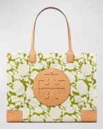 Image 1 of 5: Tory Burch Ella Flower-Print Tote Bag